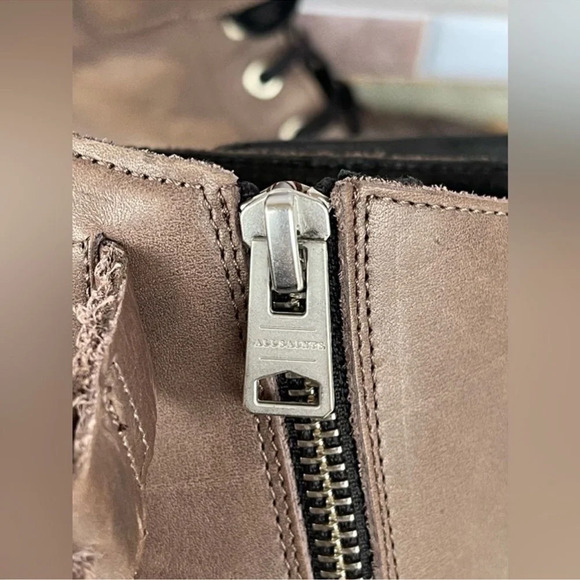 ALLSAINTS Daria Cuffed Combat Boot 39/8.5 - Picture 9 of 14